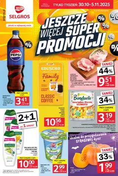 Pogląd gazetki "Jeszcze więcej super promocji" ze sklepu Selgros cash&carry ważnej od 30.10.2025