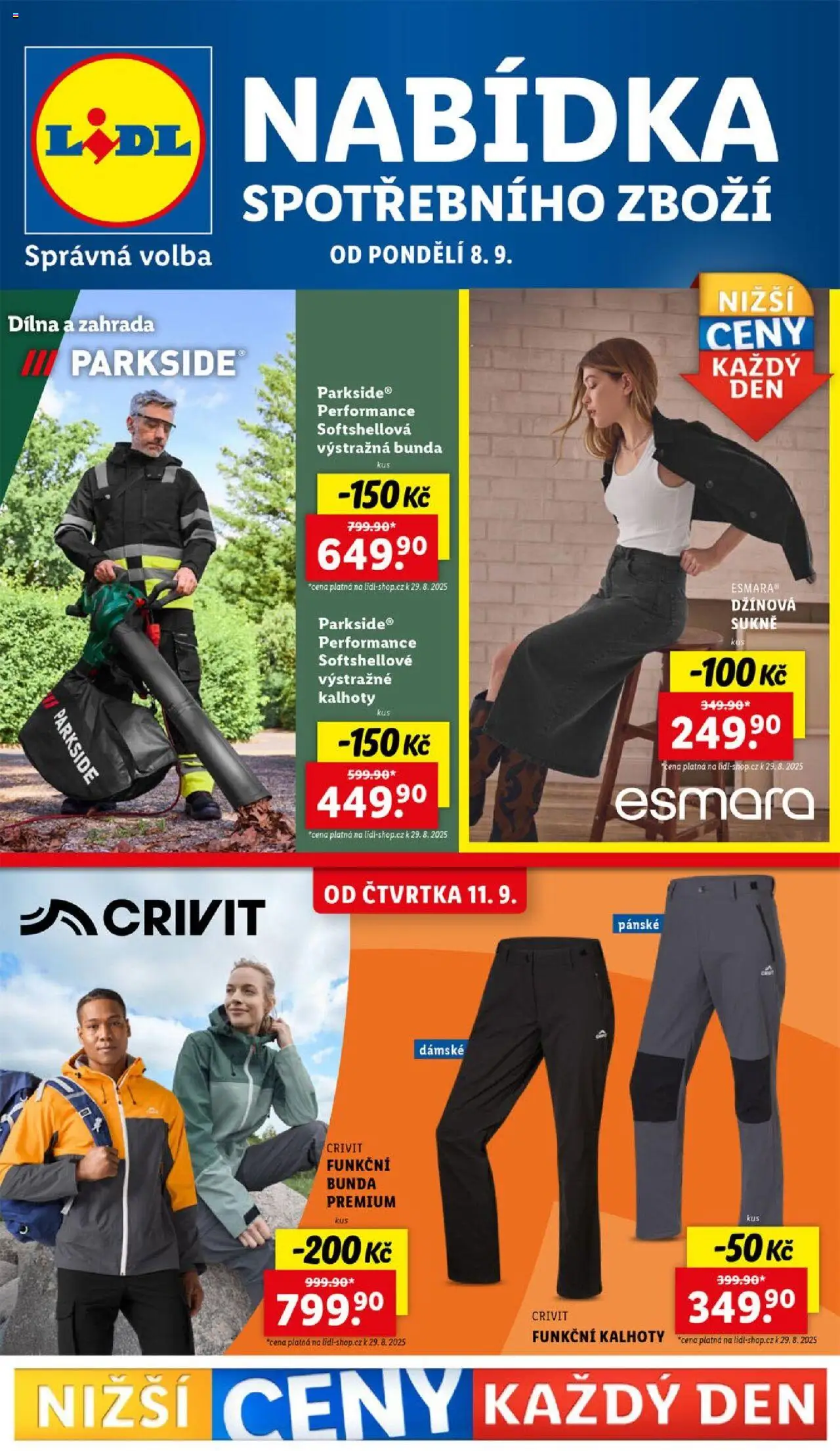  LIDL leták příští týden od 08.09.2025 >> Lidl Akce