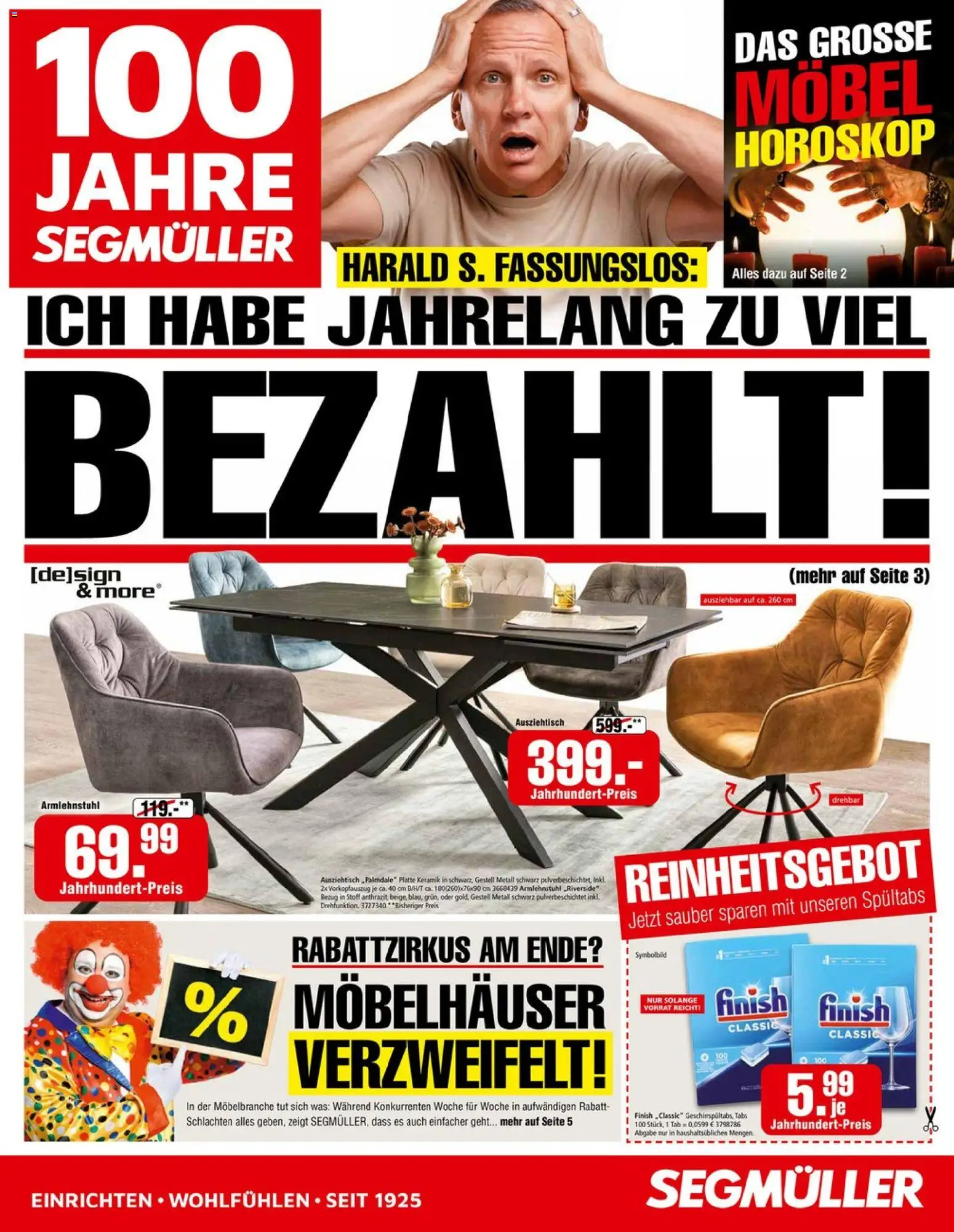 Vorschau von dem Prospekt des Geschäftes Segmüller, gültig ab dem 01.11.2025