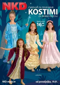 Pregled letka Katalog trgovine NKD vrijedi od 19.01.2026