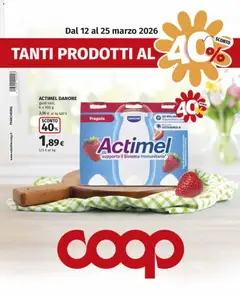 Anteprima dell'opuscolo COOP volantino Nova Milanese dal negozio COOP valido da 12/03/2026