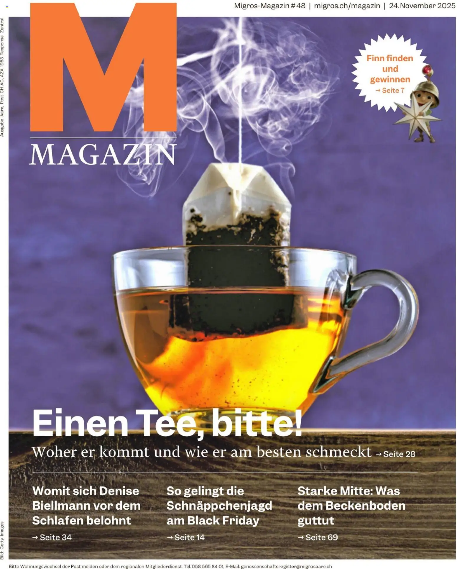 Vorschau des Merkblatts Magazin vom Shop Migros gültig von 24.11.2025 bis 01.12.2025