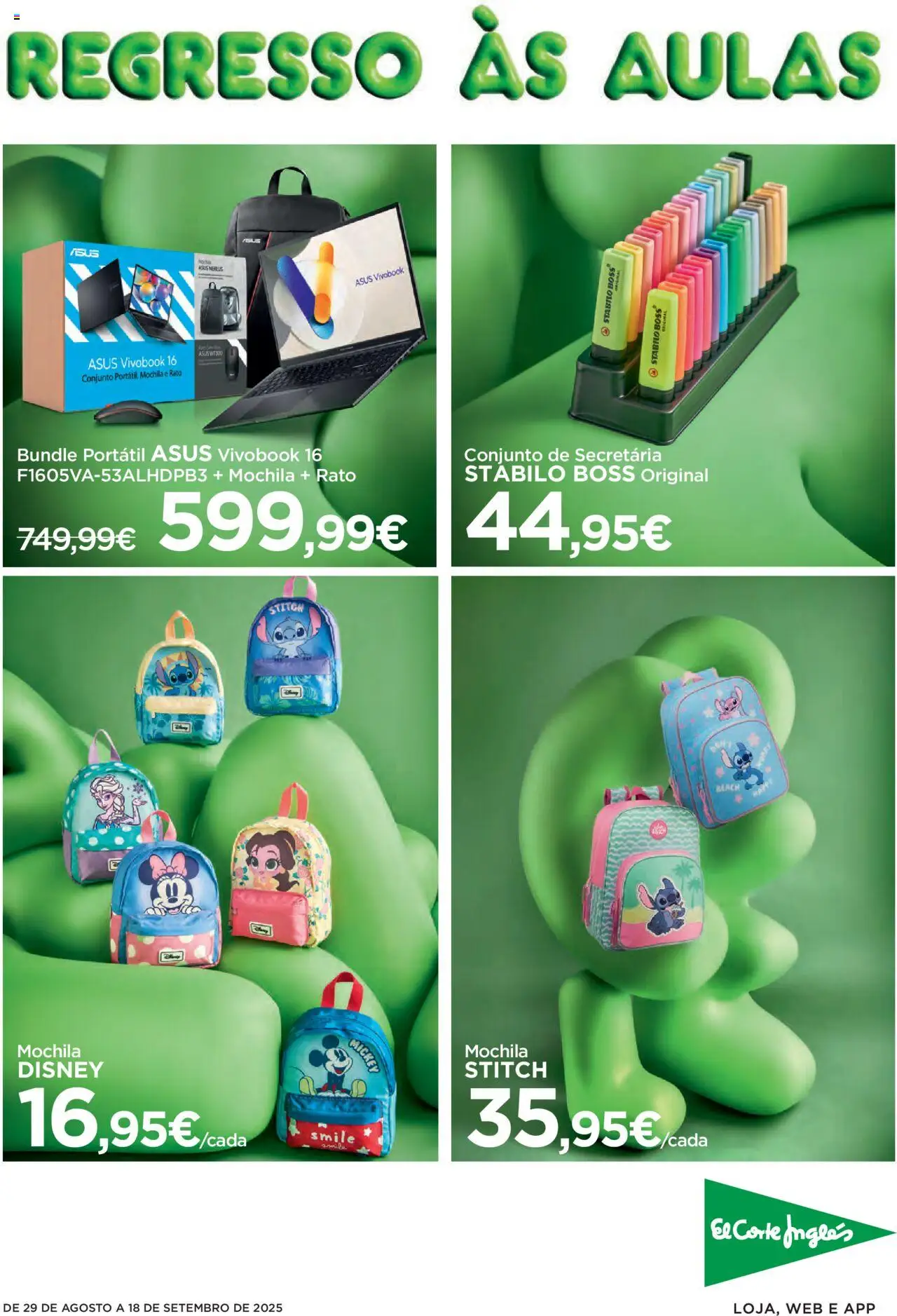 El Corte Ingles Folheto de 29/08/2025 - catálogo esta semana - página 1