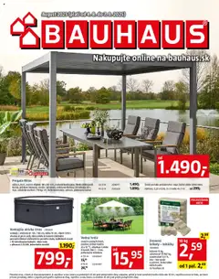 Náhľad Bauhaus letáku platného od 04.08.2025