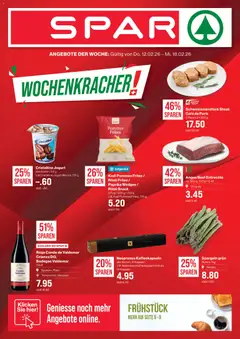 Vorschau des Merkblatts Aktionen vom Shop SPAR gültig von 12.02.2026 bis 18.02.2026