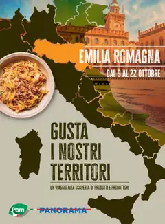 Anteprima dell'opuscolo Volantino Emilia Romagna dal negozio PAM valido da 09/10/2025