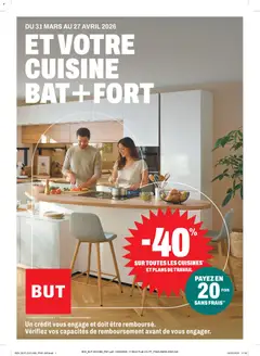 Prévisualisation de But catalogue du magasin But formulaire valide 31/03/2026