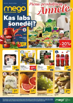 Skatīt Mego akciju bukletu, derīgs no 02.02.2026.