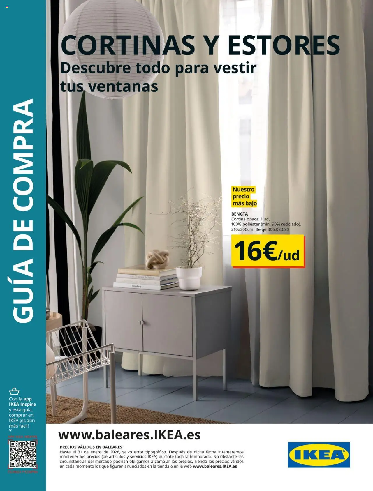 IKEA catálogo 01/09/2025 - 31/01/2026/2025 >> Cortinas