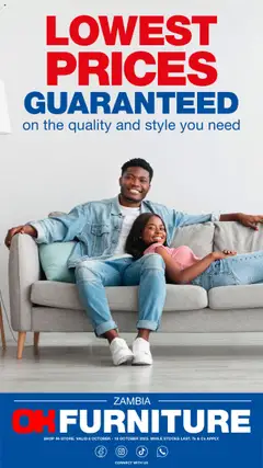 Preview of OK Furniture flyer valid from 06/10/2025
