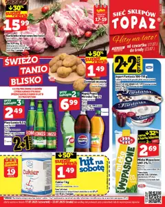 Pogląd gazetki "Gazetka" ze sklepu Topaz ważnej od 17.07.2025