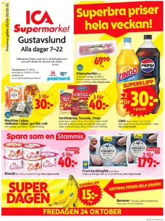 Förhandsgranska reklamblad Helsingborg från butik ICA Supermarket gäller från 20/10/2025