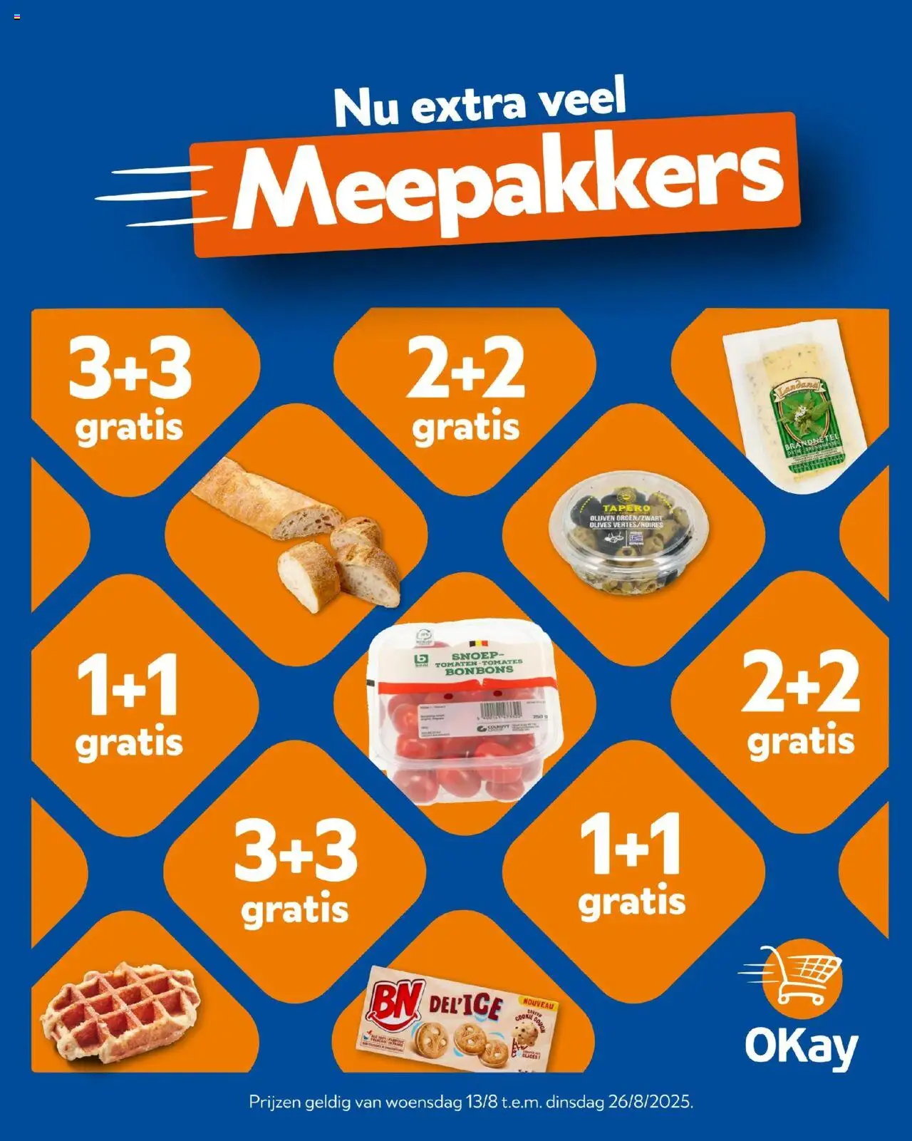OKay shop Folder geldig vanaf 13/08/2025 - Paginanummer 1