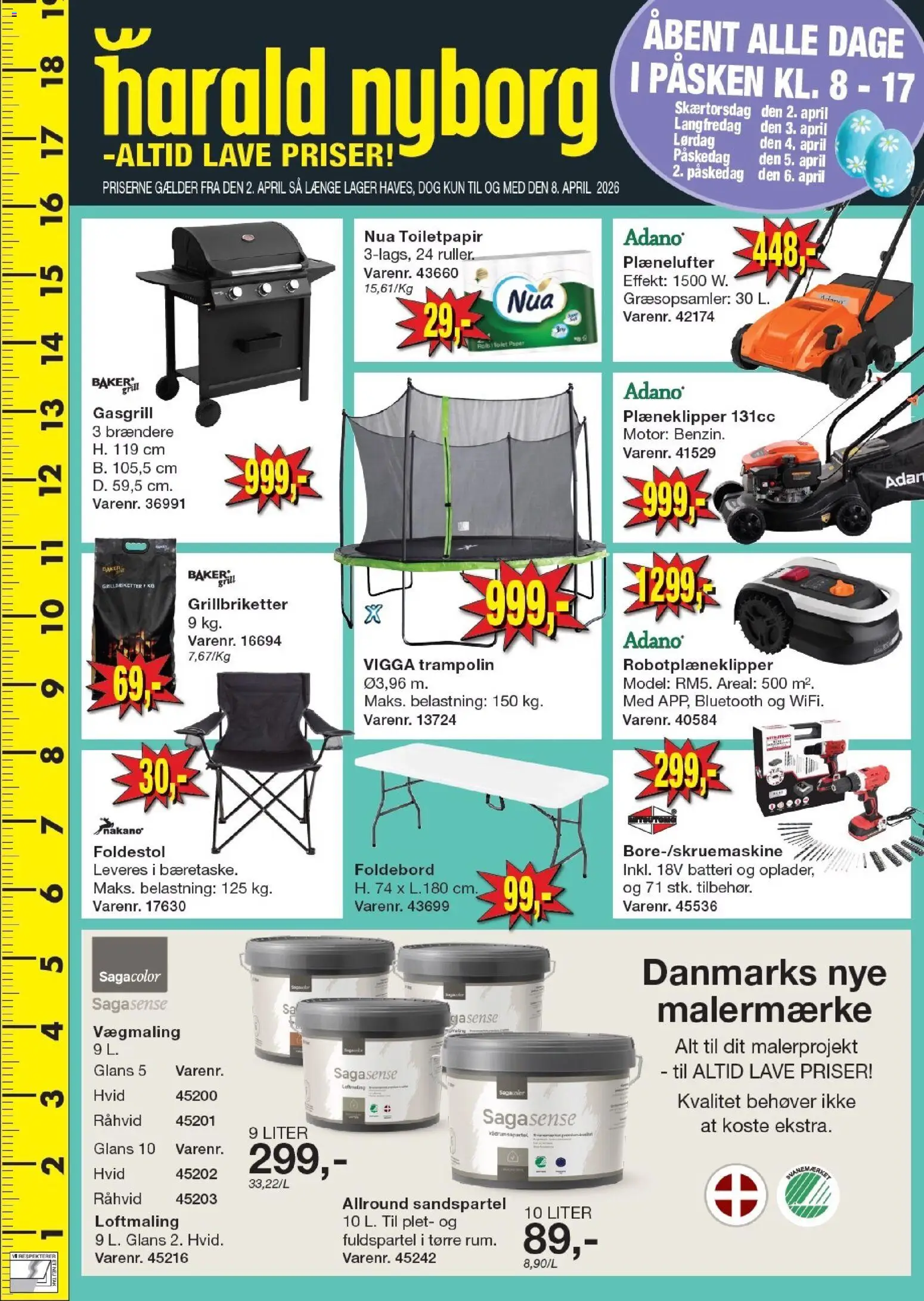 Eksempel på tilbudsavis Harald Nyborg - Tilbudsavis fra butik Harald Nyborg gyldig fra 02/04/2026 - Batteri