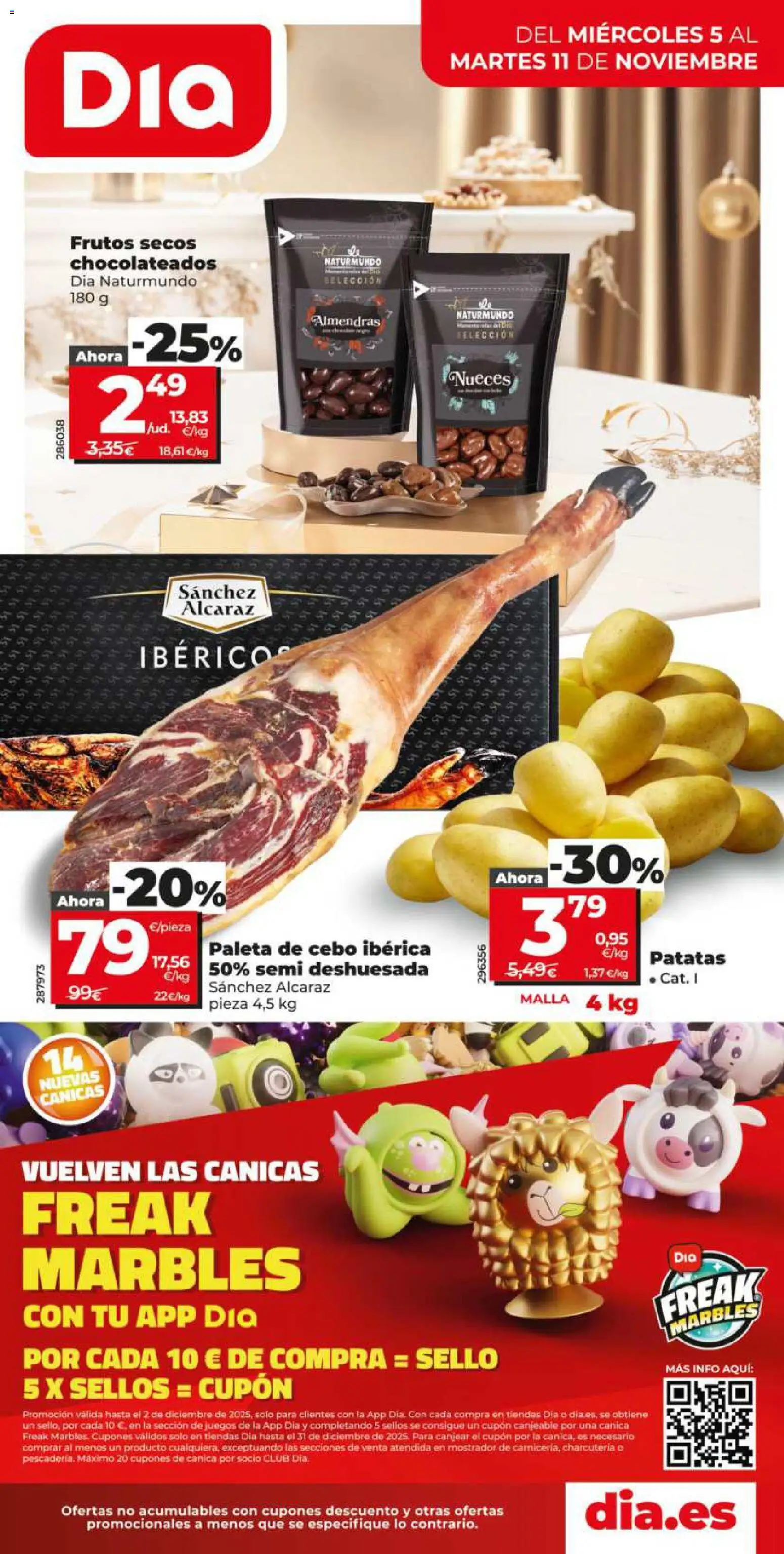 Vista previa del folleto de la tienda Dia válido desde el 05/11/2025 