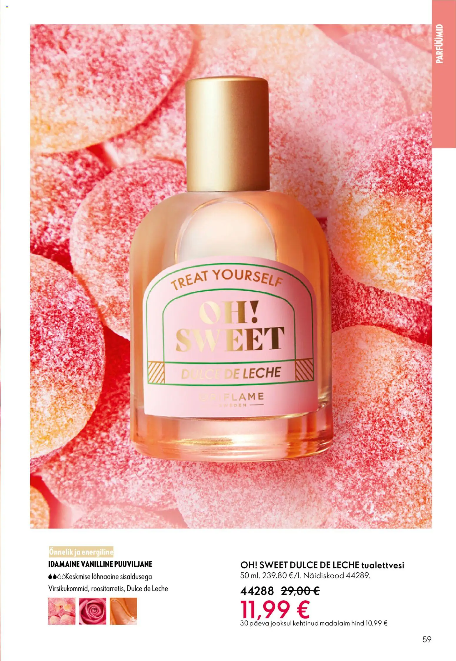 Oriflame kliendilehe eelvaade alates 2025.12.31