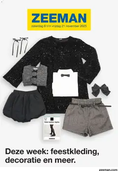 Voorbeeld van Folder van winkel Zeeman geldig vanaf 08-11-2025