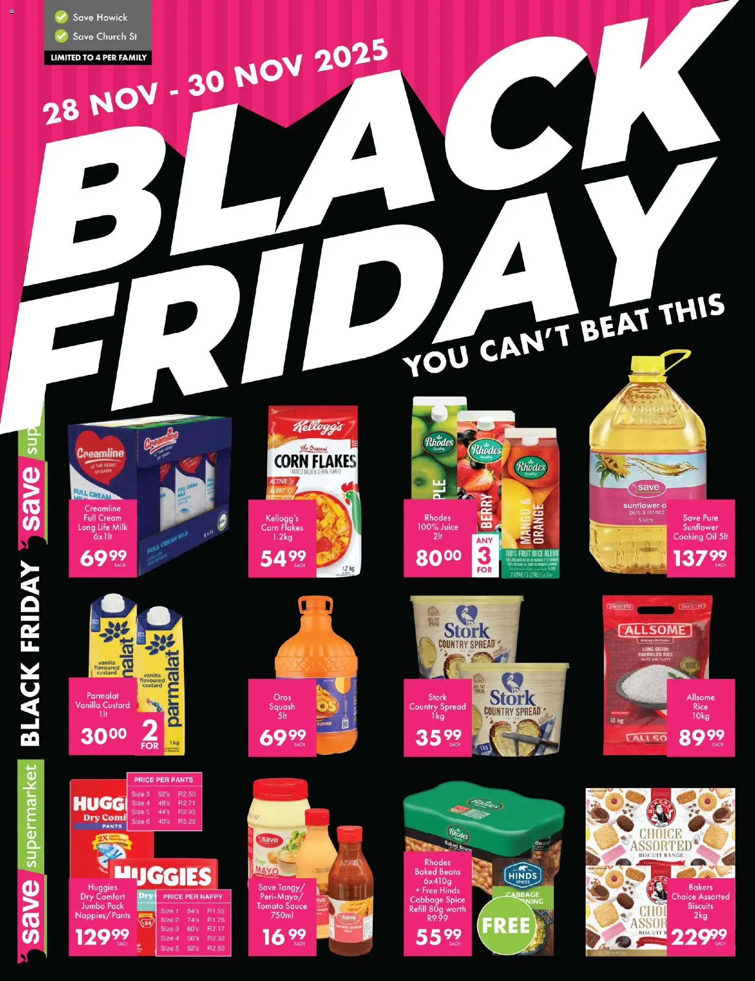 Preview of Save flyer valid from 28/11/2025