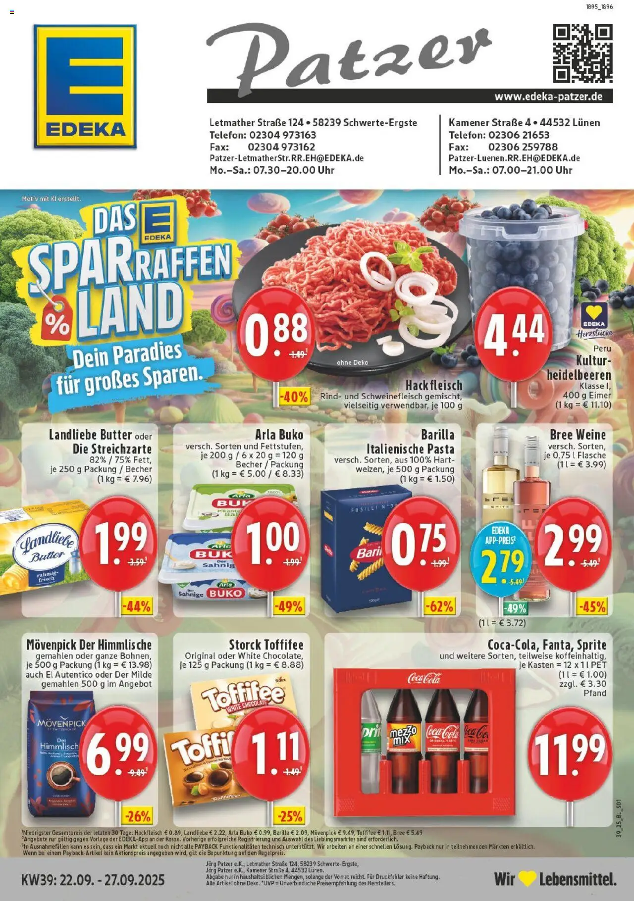 EDEKA Prospekt ab 21.09.2025 - Prospekt Schwerte - Ergste Online