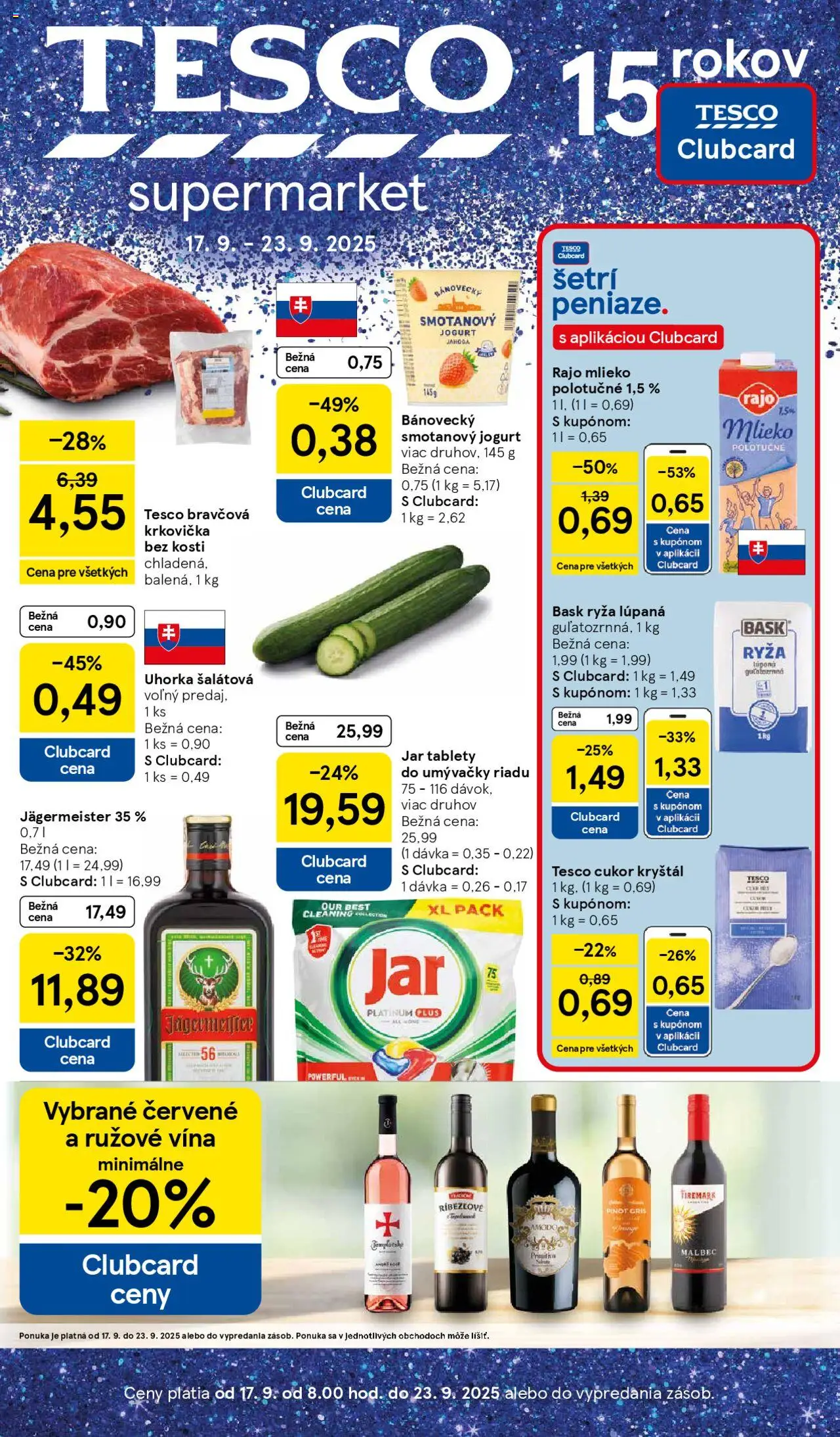 Tesco leták od 17.09.2025 - Supermarket Online