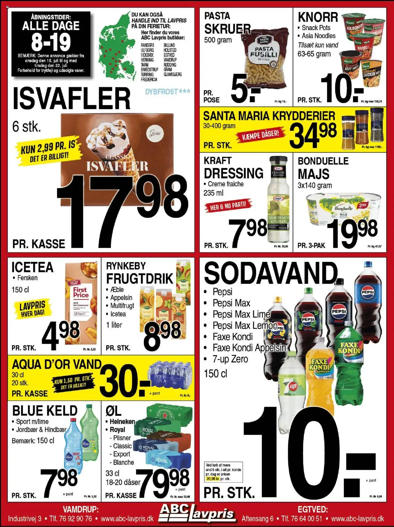 Abc Lavpris tilbudsavis gyldig fra 16/07/2025 - side 1