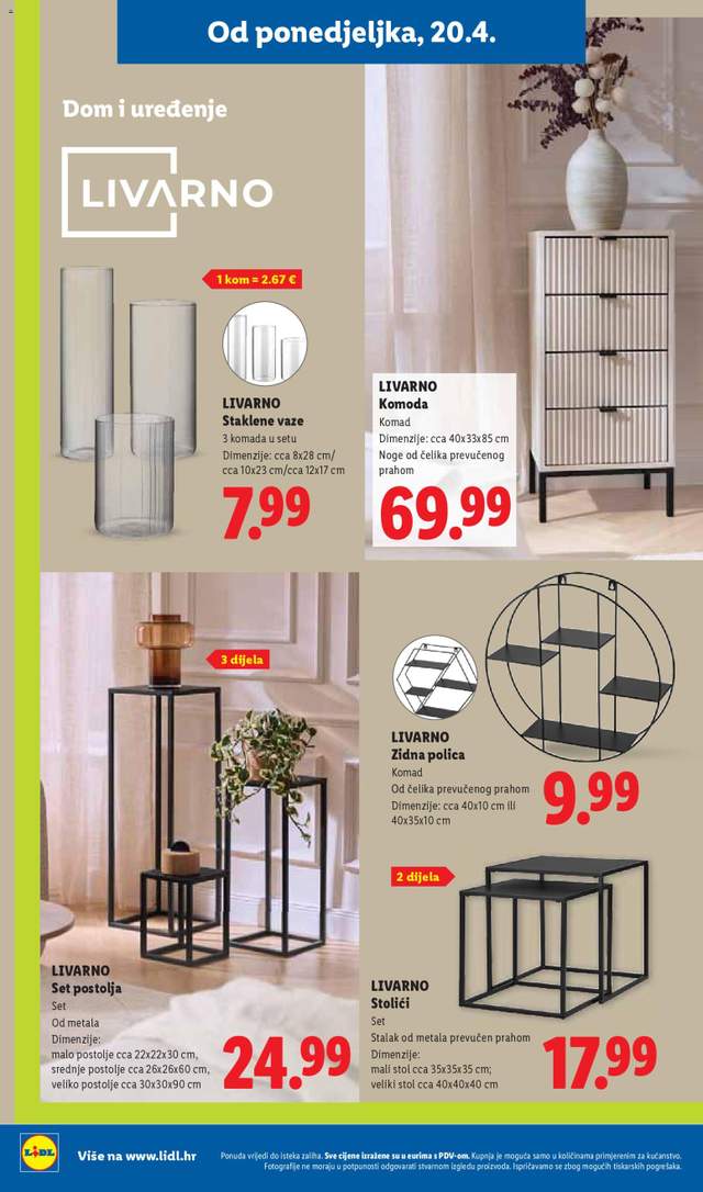Novi Lidl katalog od 20.04.