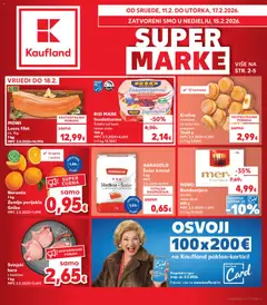 Pregled letka Karlovac trgovine Kaufland vrijedi od 11.02.2026