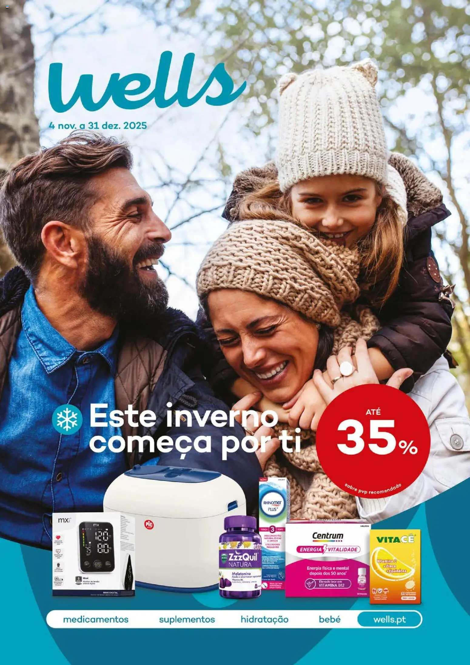 Pré-visualização do folheto da loja Well’s válida a partir de 04/11/2025