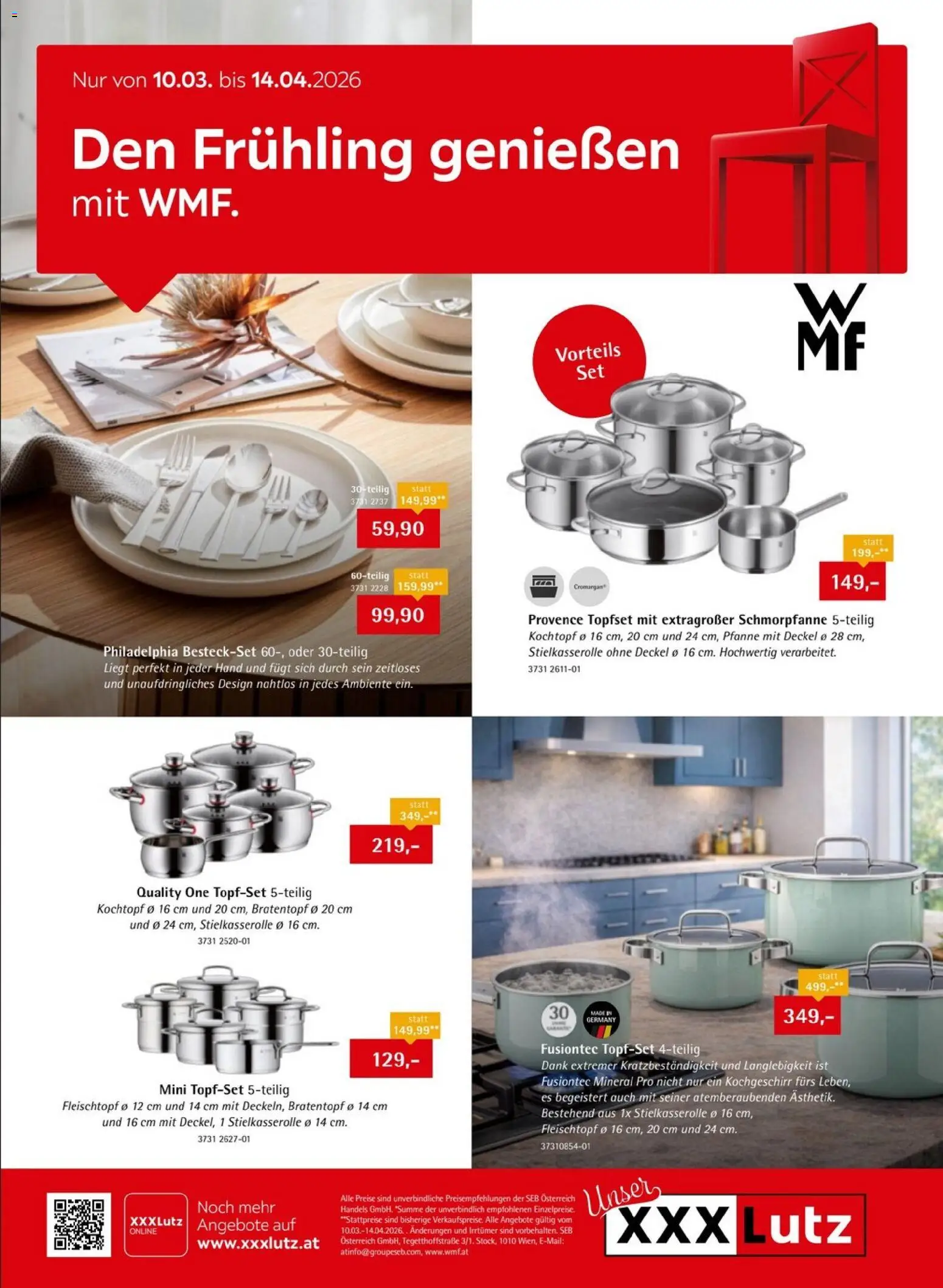 Vorschau der Angebote: XXXLutz XXXLutz Den Frühling Genießen gültig ab 10.03.2026