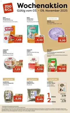 Vorschau von dem Prospekt des Geschäftes Zoo & co, gültig ab dem 03.11.2025