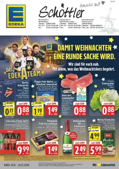 Vorschau von dem Prospekt des Geschäftes Edeka, gültig ab dem 15.12.2025