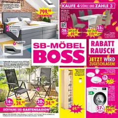 Vorschau von dem Prospekt des Geschäftes SB Möbel Boss, gültig ab dem 14.03.2026