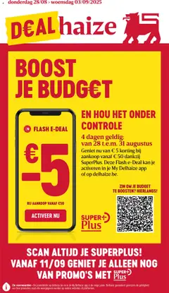 Voorbeeld van Folder week 35 van winkel Delhaize geldig vanaf 28/08/2025