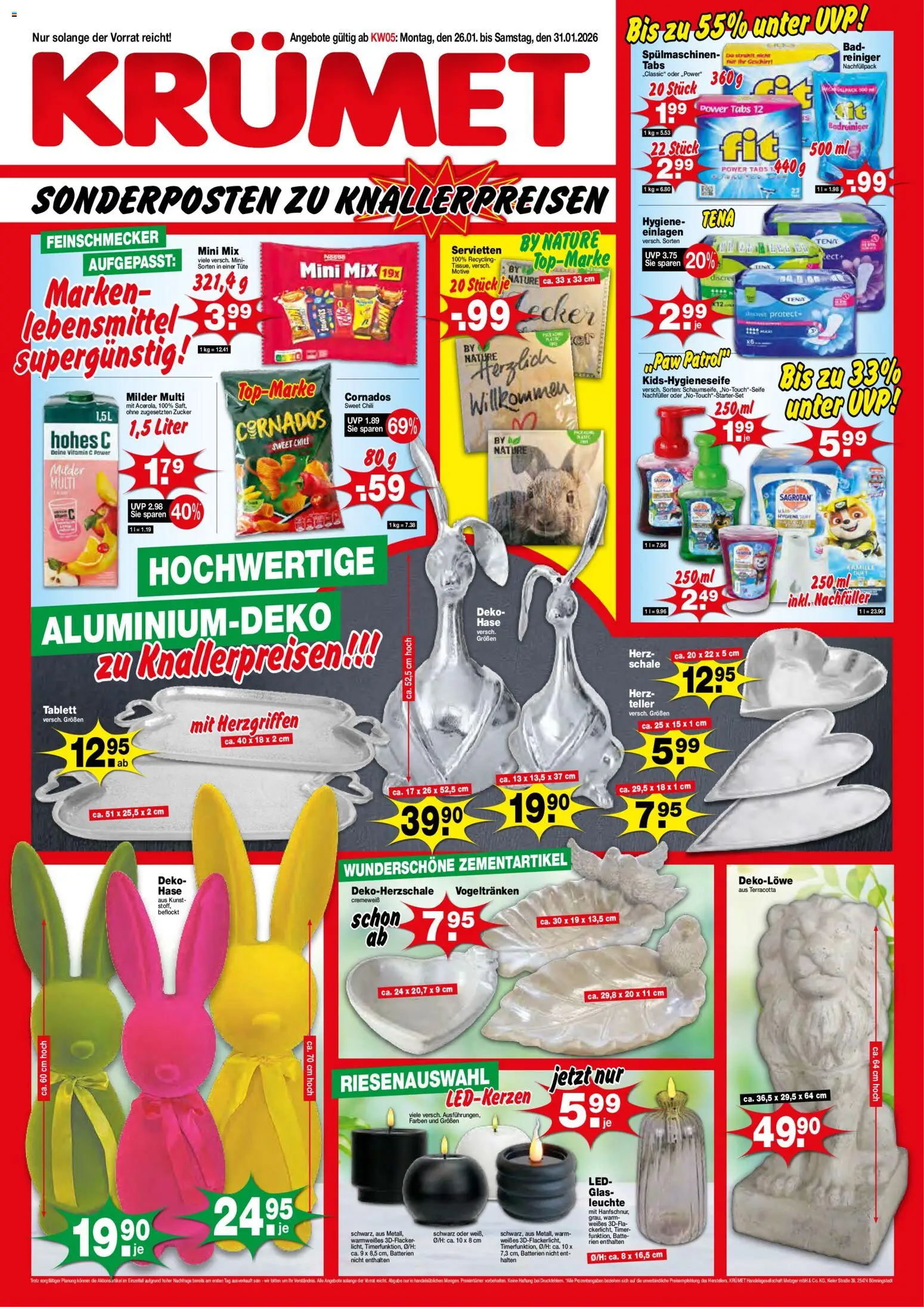 Vorschau von dem Prospekt des Geschäftes KRÜMET, gültig ab dem 26.01.2026