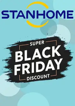 Anteprima dell'opuscolo Black Friday dal negozio Stanhome valido da 23/11/2025