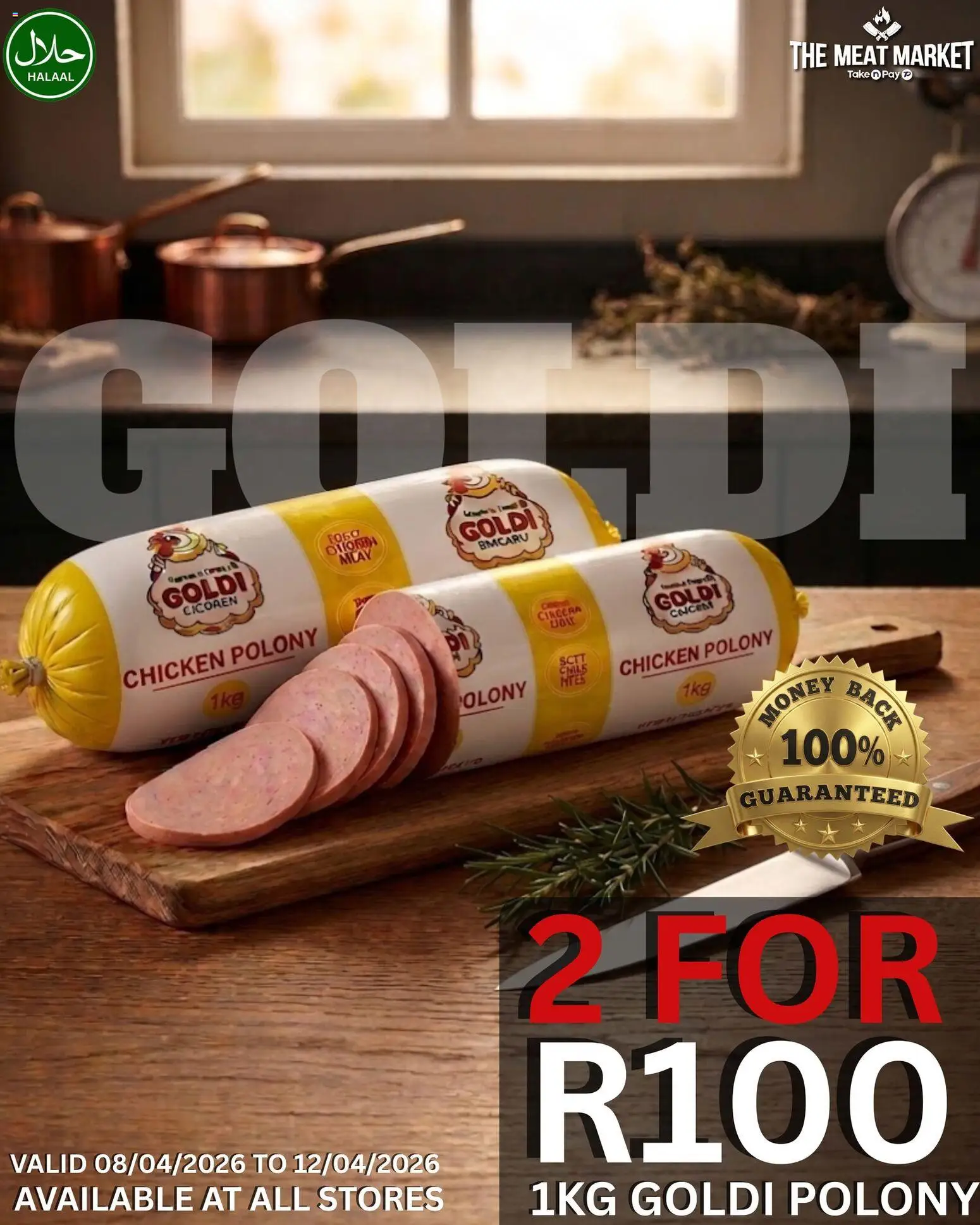 Preview of Take n Pay flyer valid from 08/04/2026 - Chicken, Polony