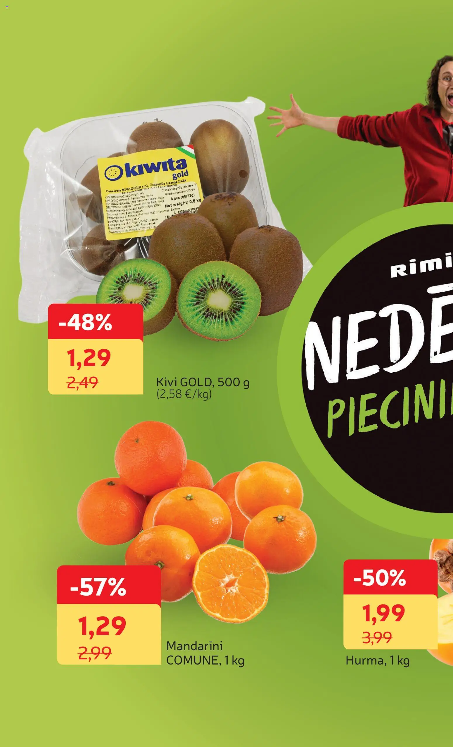 Skatīt Rimi akciju bukletu, derīgs no 2025.12.09