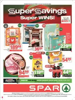 Preview of KWIKSPAR flyer valid from 22/07/2025