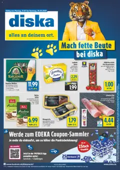 Vorschau von dem Prospekt des Geschäftes Diska, gültig ab dem 21.07.2025