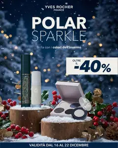 Anteprima dell'opuscolo Volantino Polar Sparkle dal negozio Yves Rocher valido da 16/12/2025
