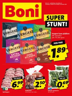 Voorbeeld van Folder week 44 van winkel Boni geldig vanaf 27-10-2025