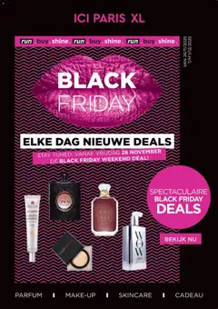 Voorbeeld van Black Friday van winkel ICI Paris XL geldig vanaf 24-11-2025
