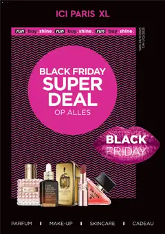 Voorbeeld van Black Friday van winkel ICI Paris XL geldig vanaf 24-11-2025