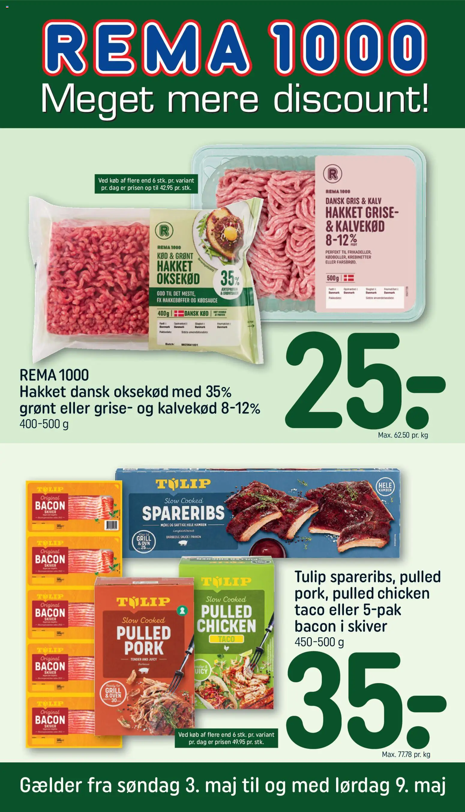 Eksempel på tilbudsavis Rema 1000 - Tilbudsavis uge 19 fra butik Rema 1000 gyldig fra 03/05/2026