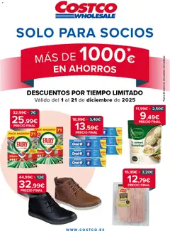 Vista previa del folleto de la tienda Costco válido desde el 01/12/2025 