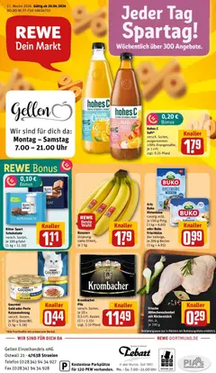 Vorschau von dem Prospekt des Geschäftes Rewe, gültig ab dem 20.04.2026