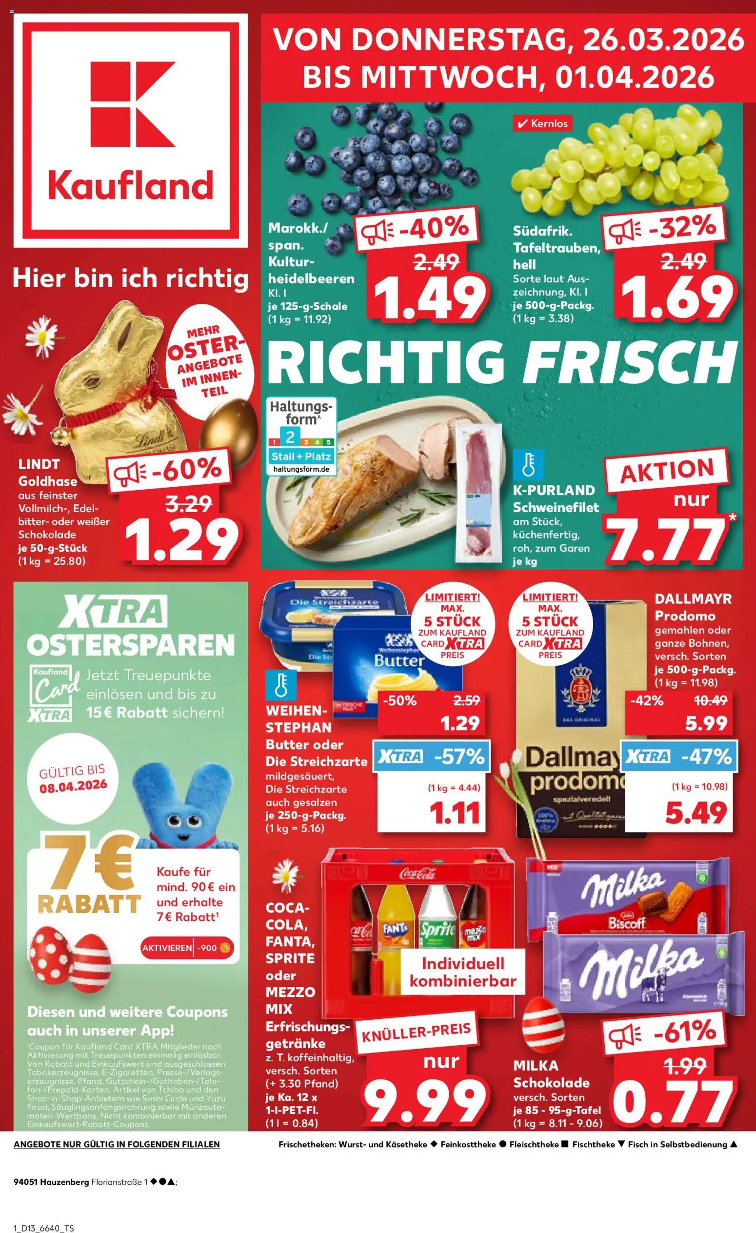 Náhled nabídky: Kaufland Německo Kaufland Německo leták platný od 26.03.2026