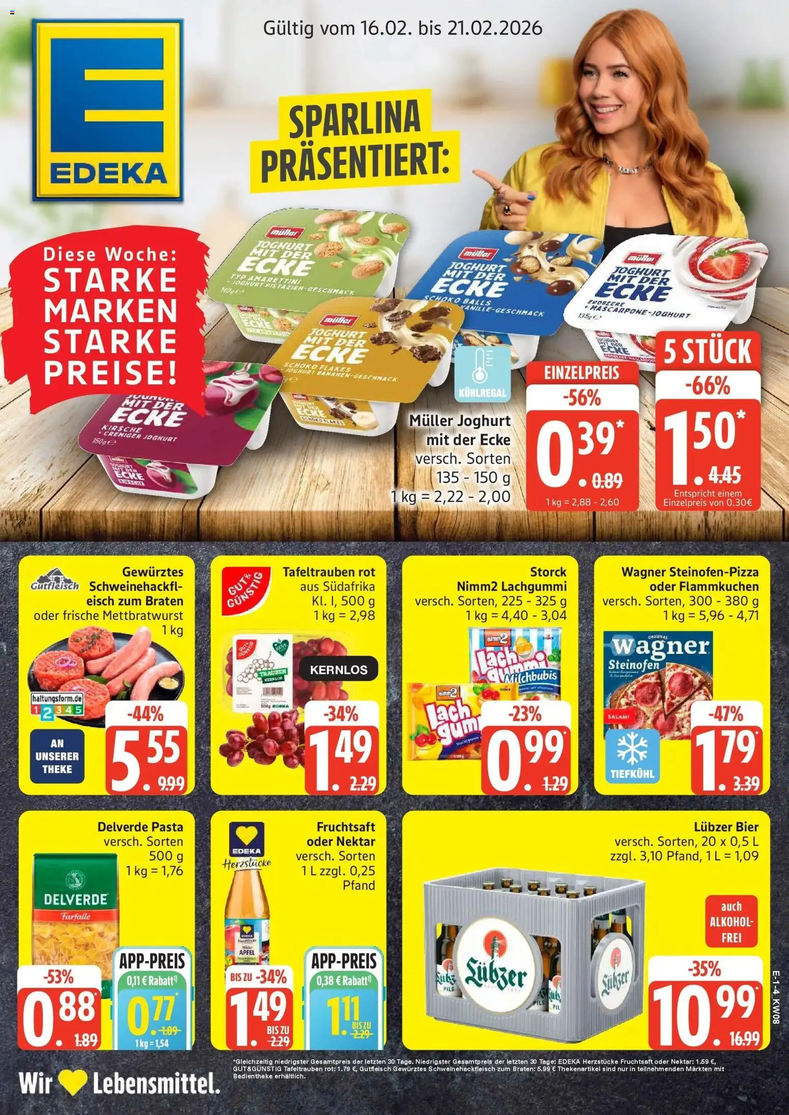 Vorschau von dem Prospekt des Geschäftes Edeka, gültig ab dem 16.02.2026