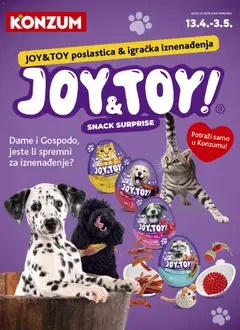 Konzum HR - Konzum HR Tematski katalog ljubimci megtekintése, amely érvényes 2026.04.13.-től