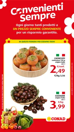 Anteprima dell'opuscolo Volantino Convenienti Sempre dal negozio Conad valido da 22/10/2025
